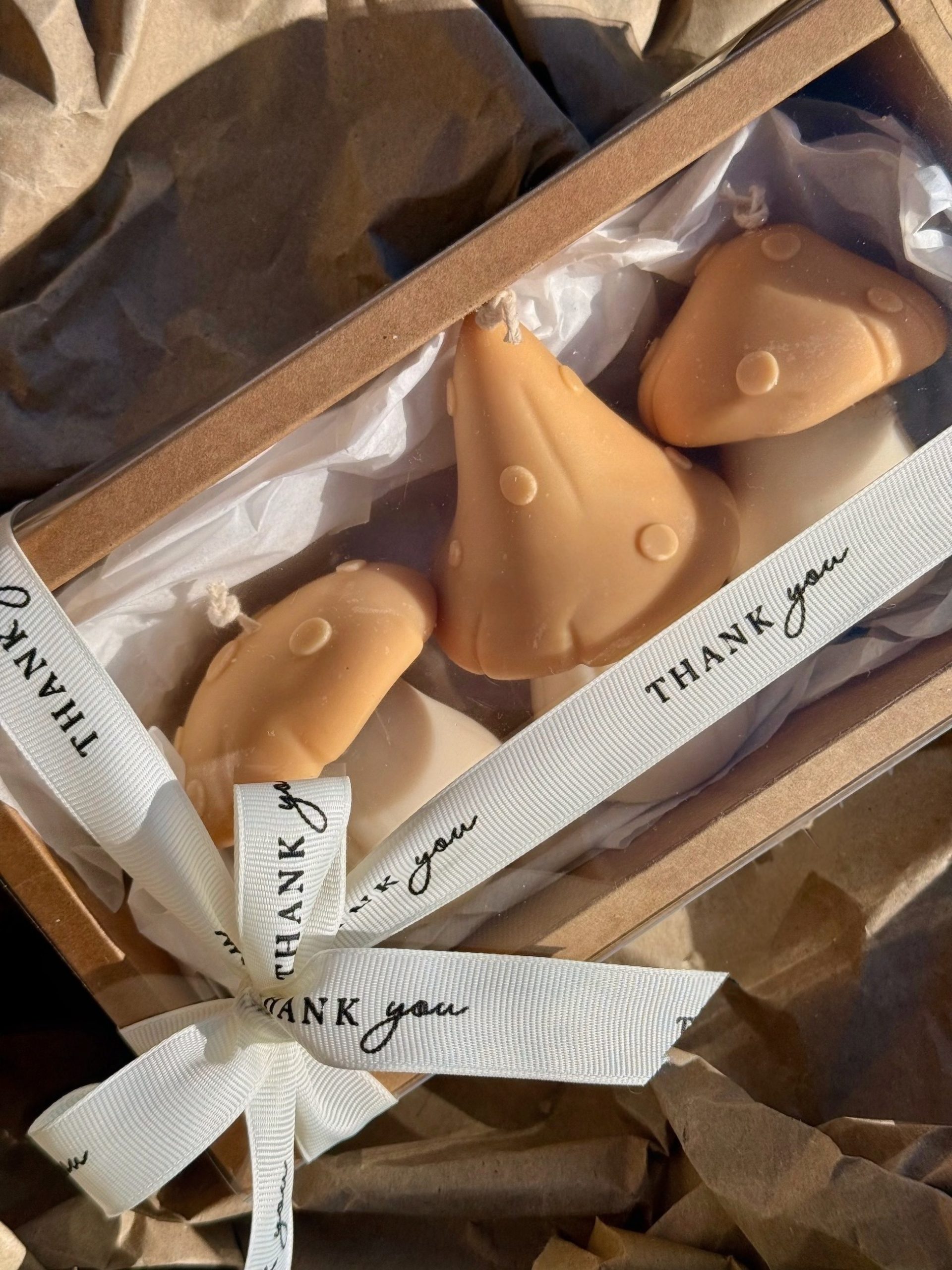 Mushrooms Forest Candle Gift Set