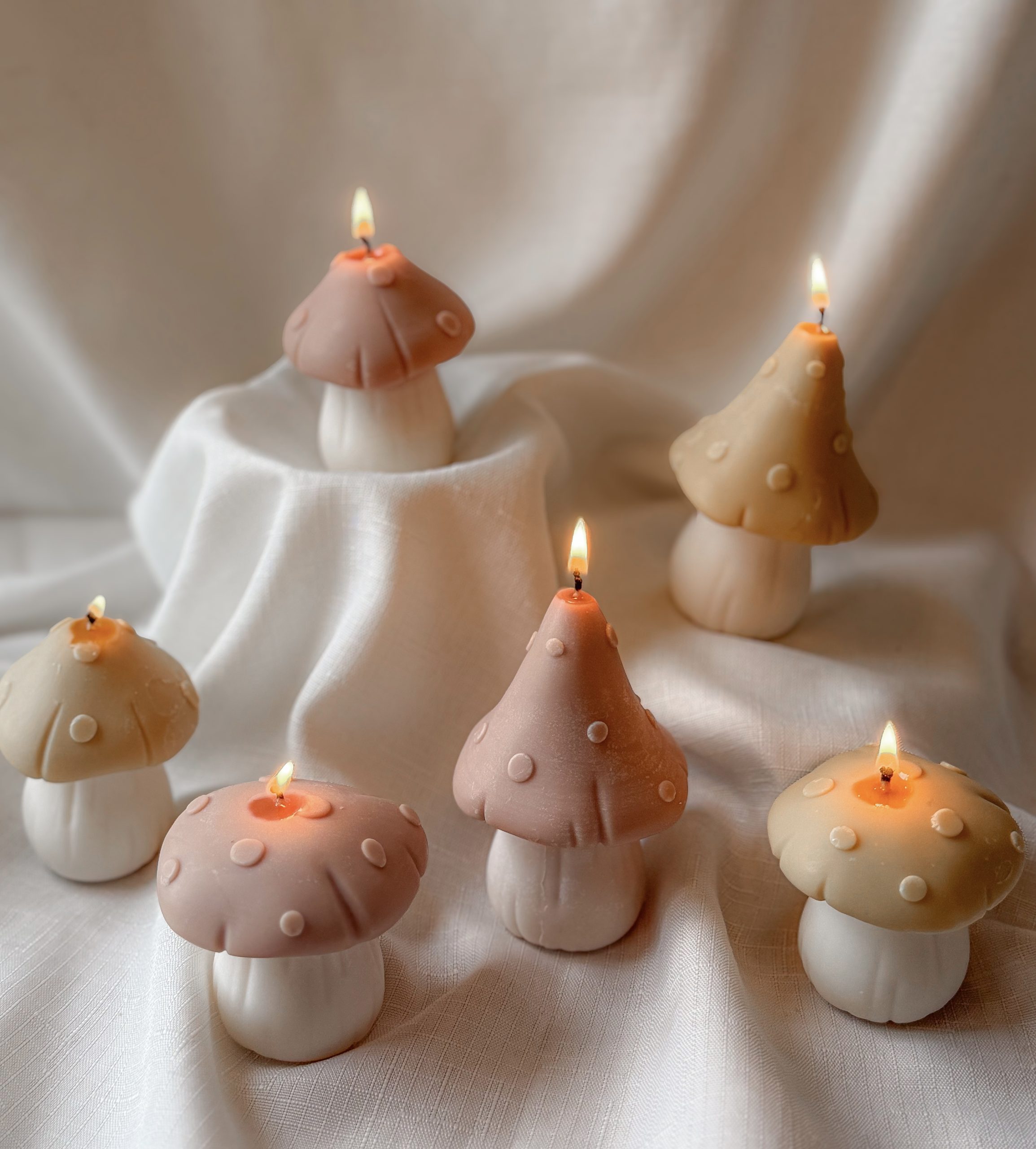 Mushrooms Forest Candle Gift Set - Image 2